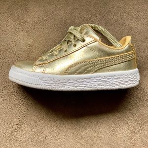 Limited Edition Gold Puma Classics